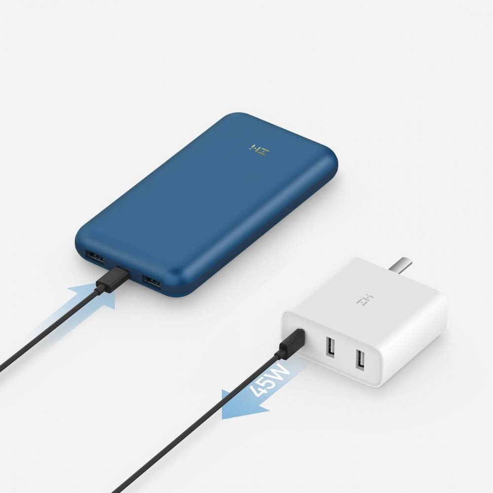 Power Bank ZMI 10 Pro Power Bank 20000mah 65W Blue (QB823)