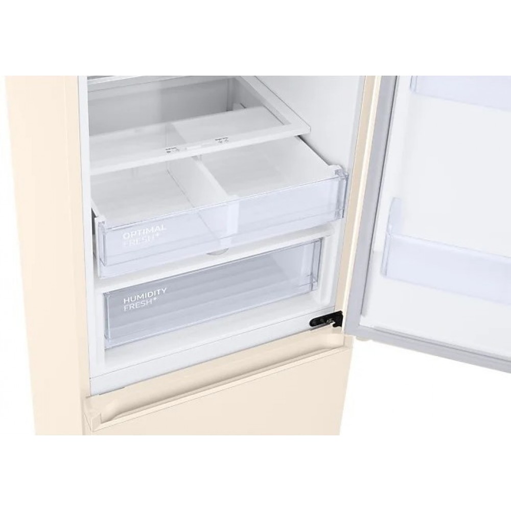 Холодильник з морозильною камерою Samsung RB38T675EEL