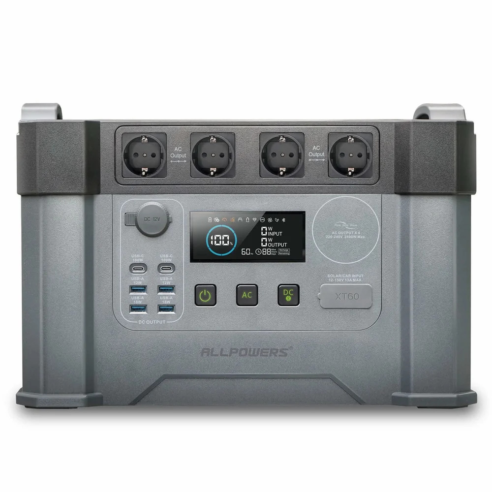 Зарядна станція Allpowers S2000 Pro LiFePO4 1451 Вт · год / 2400 Вт