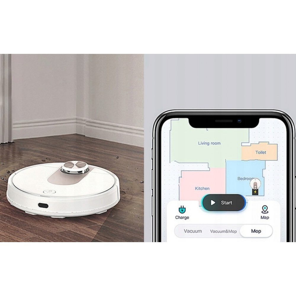 Робот-пилосос з вологим прибиранням Viomi Robot Vacuum Cleaner SE
