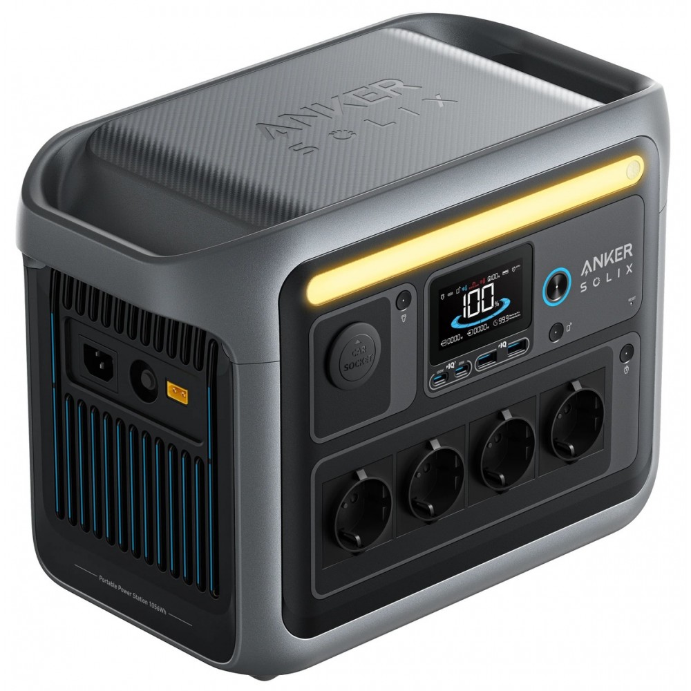 Зарядна станція Anker SOLIX C1000 LiFePO4 1056 Вт · год / 1800 Вт