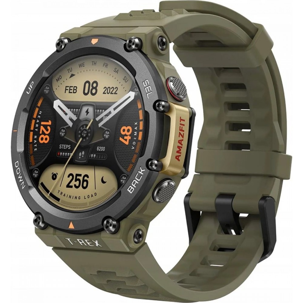 Смарт-годинник Amazfit T-Rex 2 Wild Green