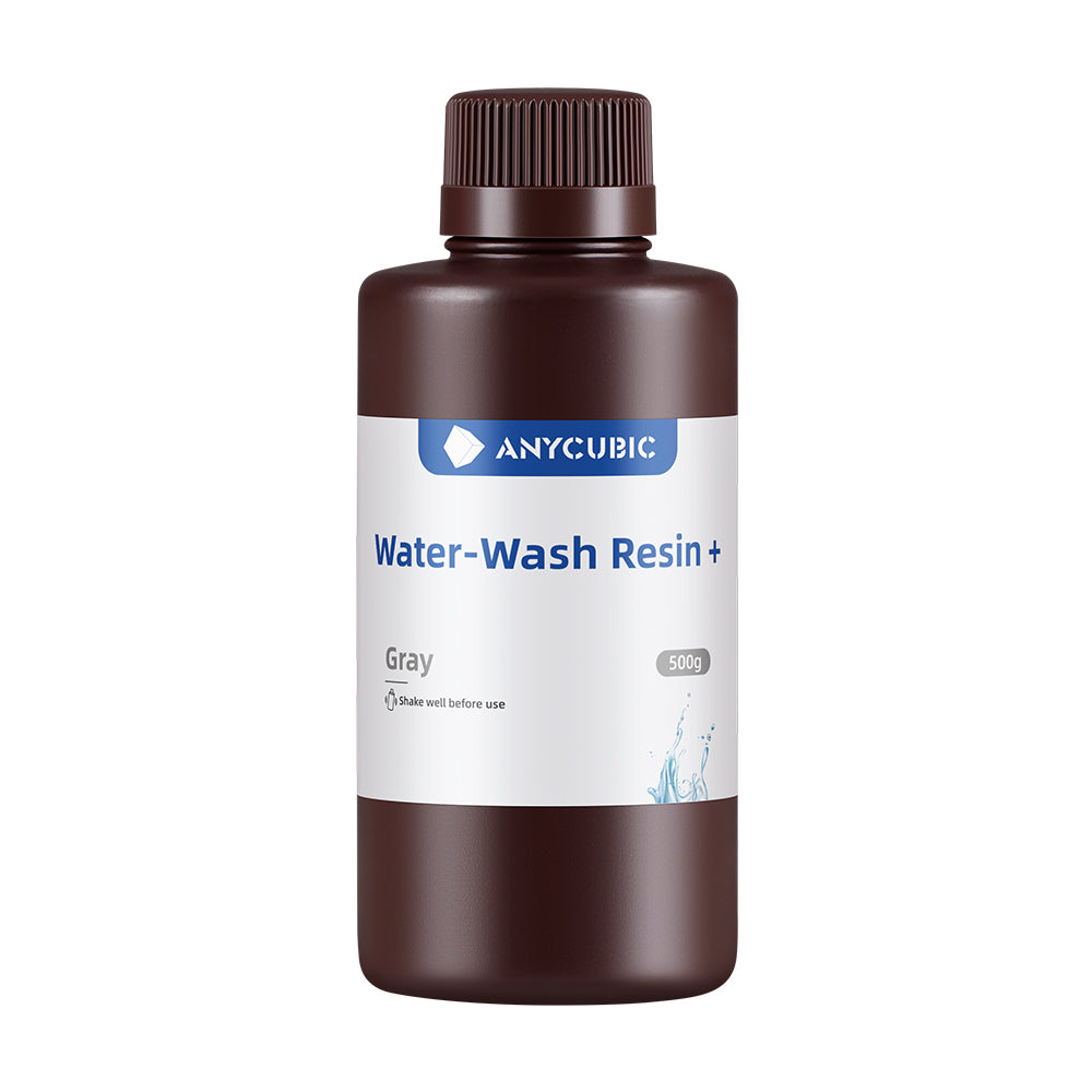 Фотополімерна смола Anycubic Water-wash Resin Plus, 1кг, сірий (SSXGY-104D)