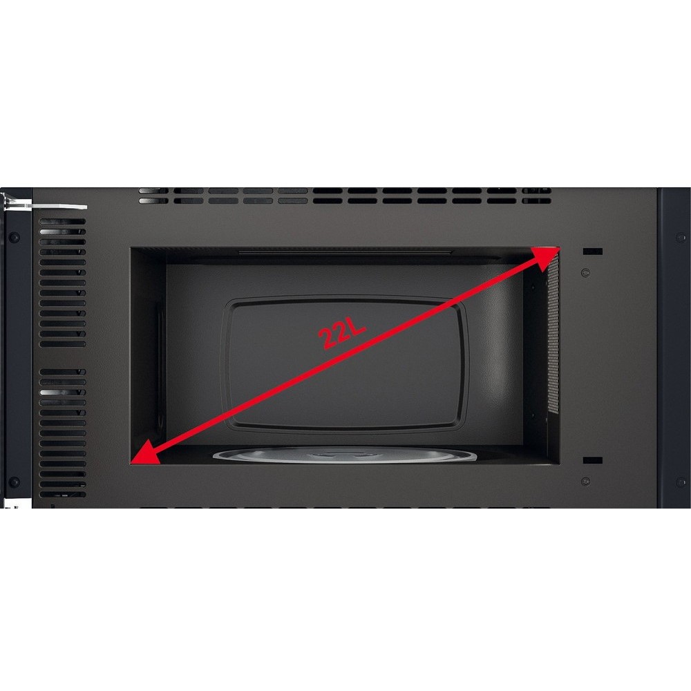 Вбудована мікрохвильова піч Whirlpool W6 MN840