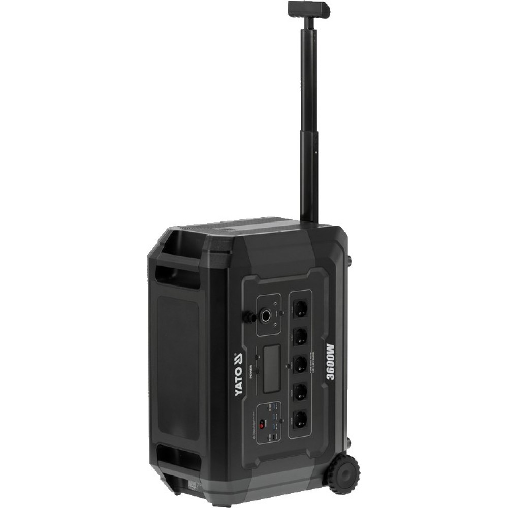 Зарядна станція YATO YT-83096 LiFePO4 3600 Вт / 3072 Вт*год