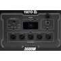 Зарядна станція YATO YT-83096 LiFePO4 3600 Вт / 3072 Вт*год