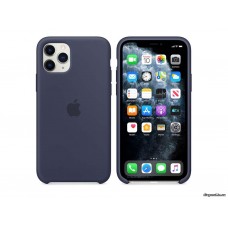 Чехол для Apple iPhone 11 Pro Silicone Case Midnight Blue (MWYJ2)