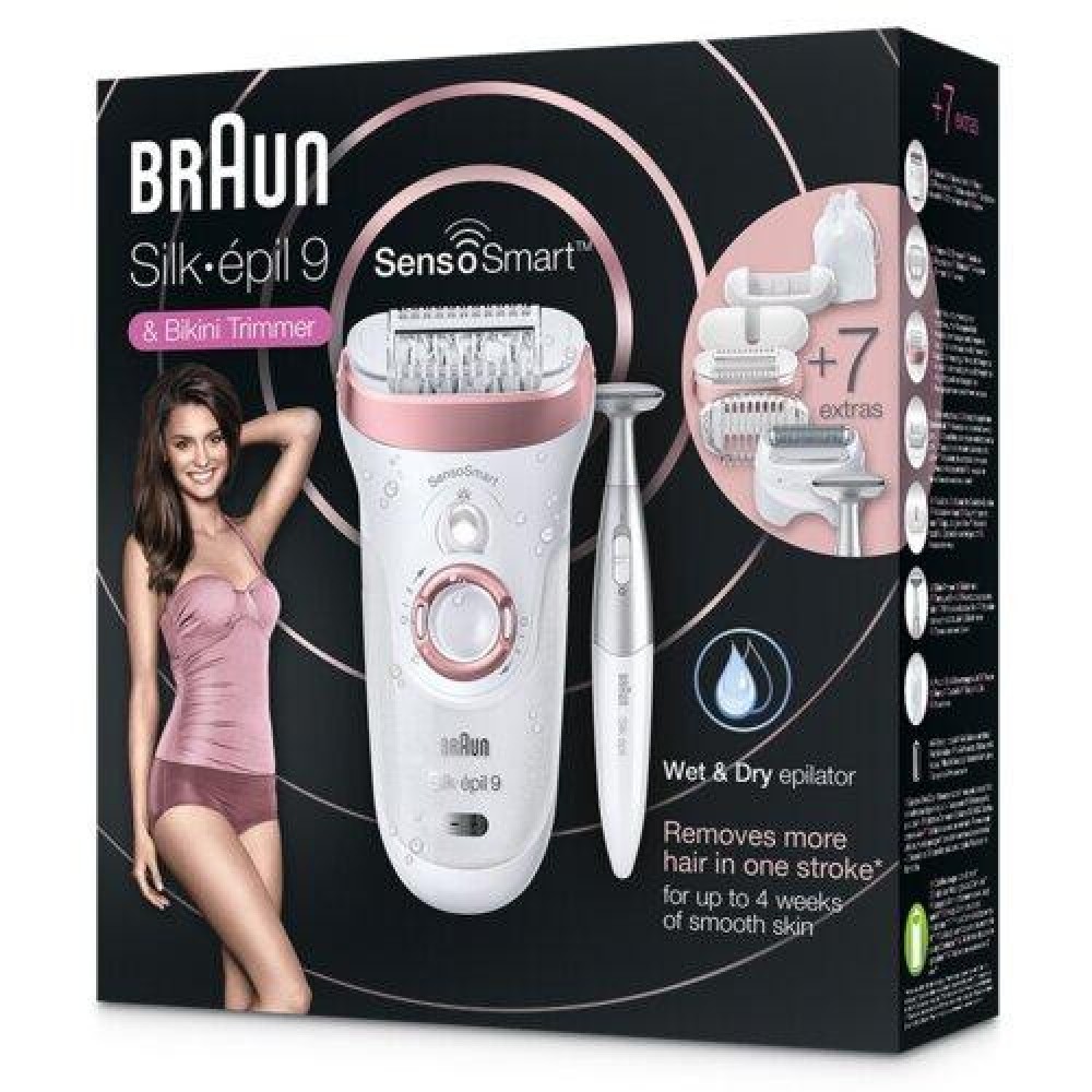 Эпилятор Braun Silk-epil 9 SensoSmart SES 9/890