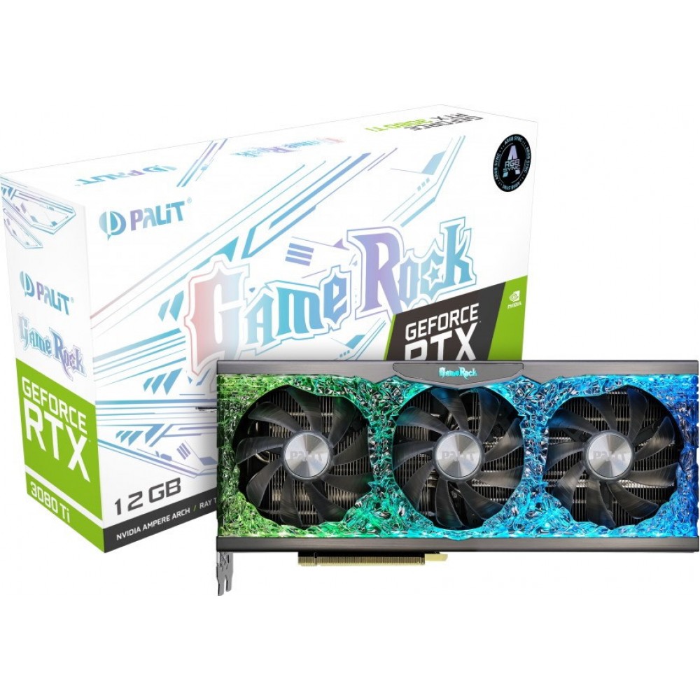 Видеокарта Palit GeForce RTX 3080 GameRock LHR