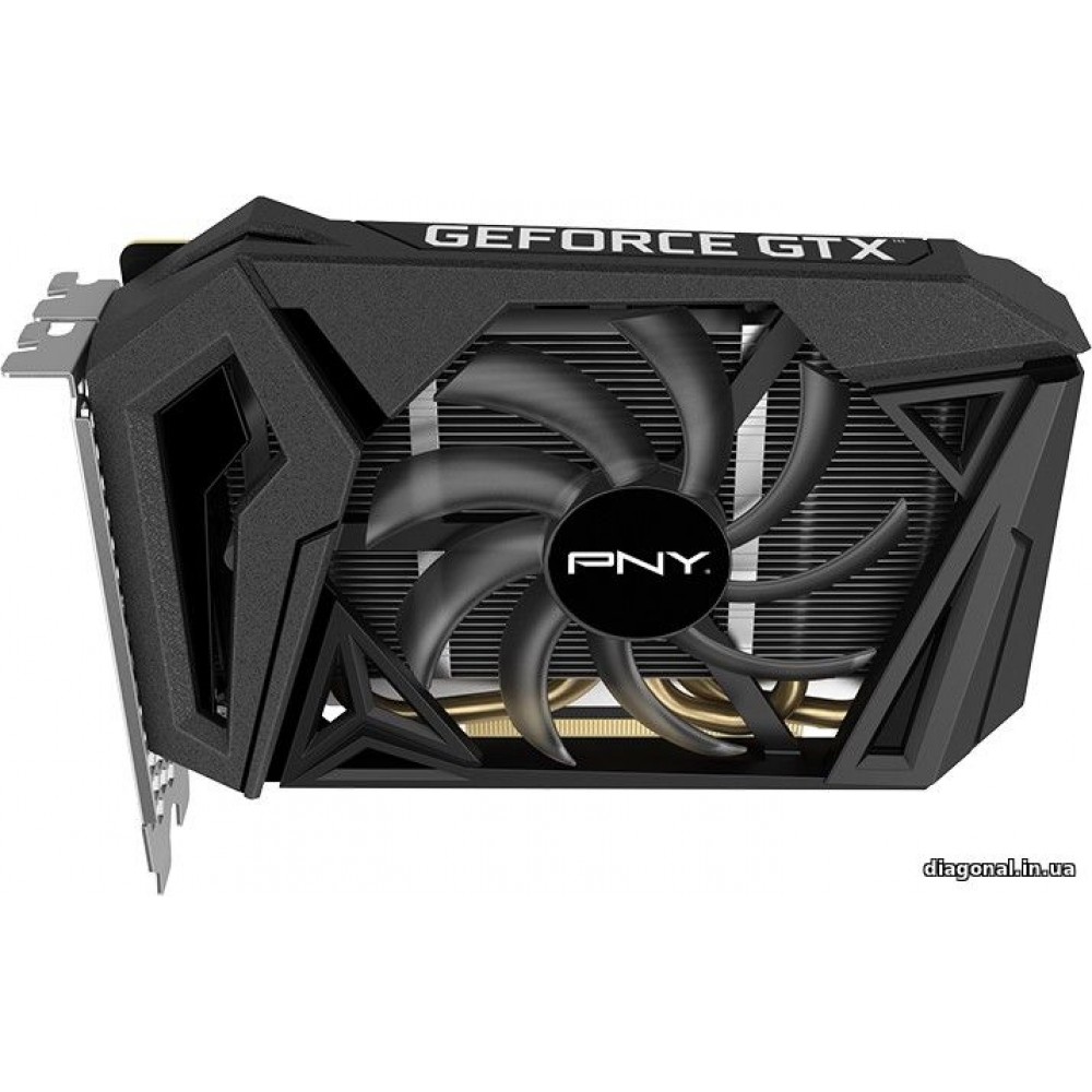 Видеокарта PNY GeForce GTX 1660 SUPER 6GB Single Fan (VCG16606SSFPPB)