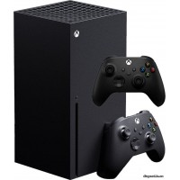 Игровая приставка Microsoft Xbox Series X 1TB 2 геймпада + игра (2020)