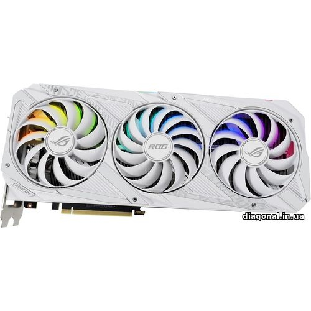 Видеокарта Asus GeForce RTX 3090 ROG STRIX OC White