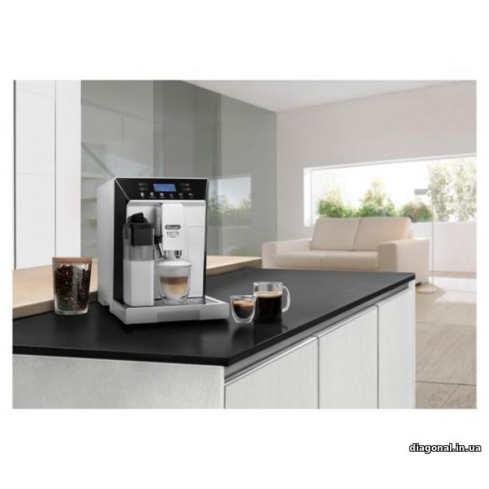 Кавомашина автоматична DeLonghi Eletta Cappuccino EVO ECAM 46.860.W