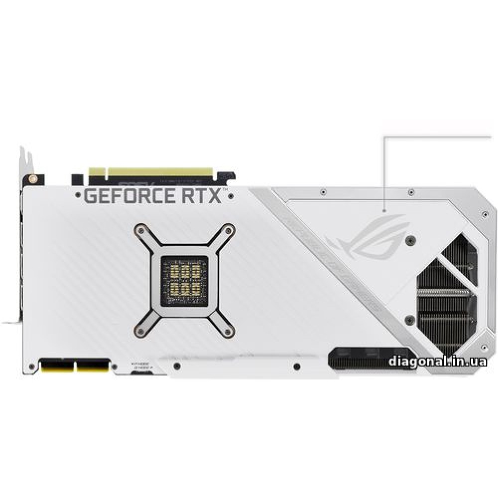 Видеокарта Asus GeForce RTX 3090 ROG STRIX OC White