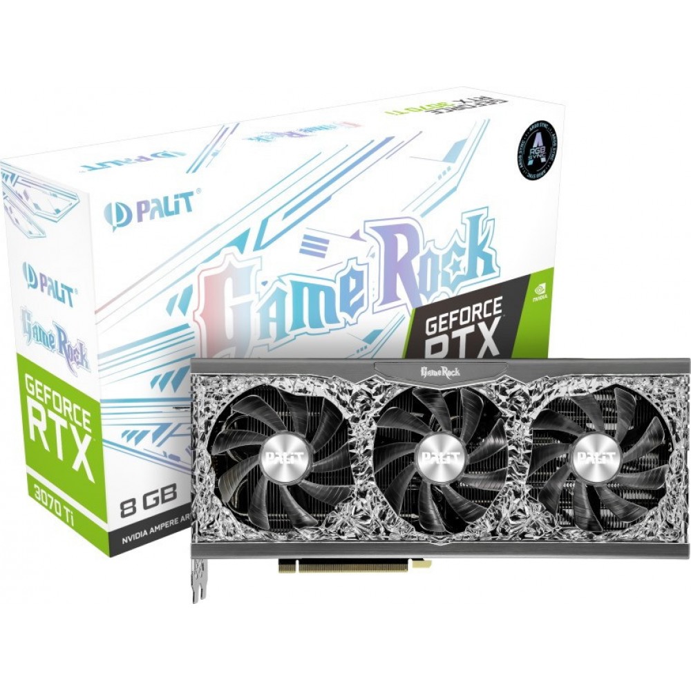 Видеокарта Palit GeForce RTX 3070 Ti GameRock (NED307T019P2-1047G)