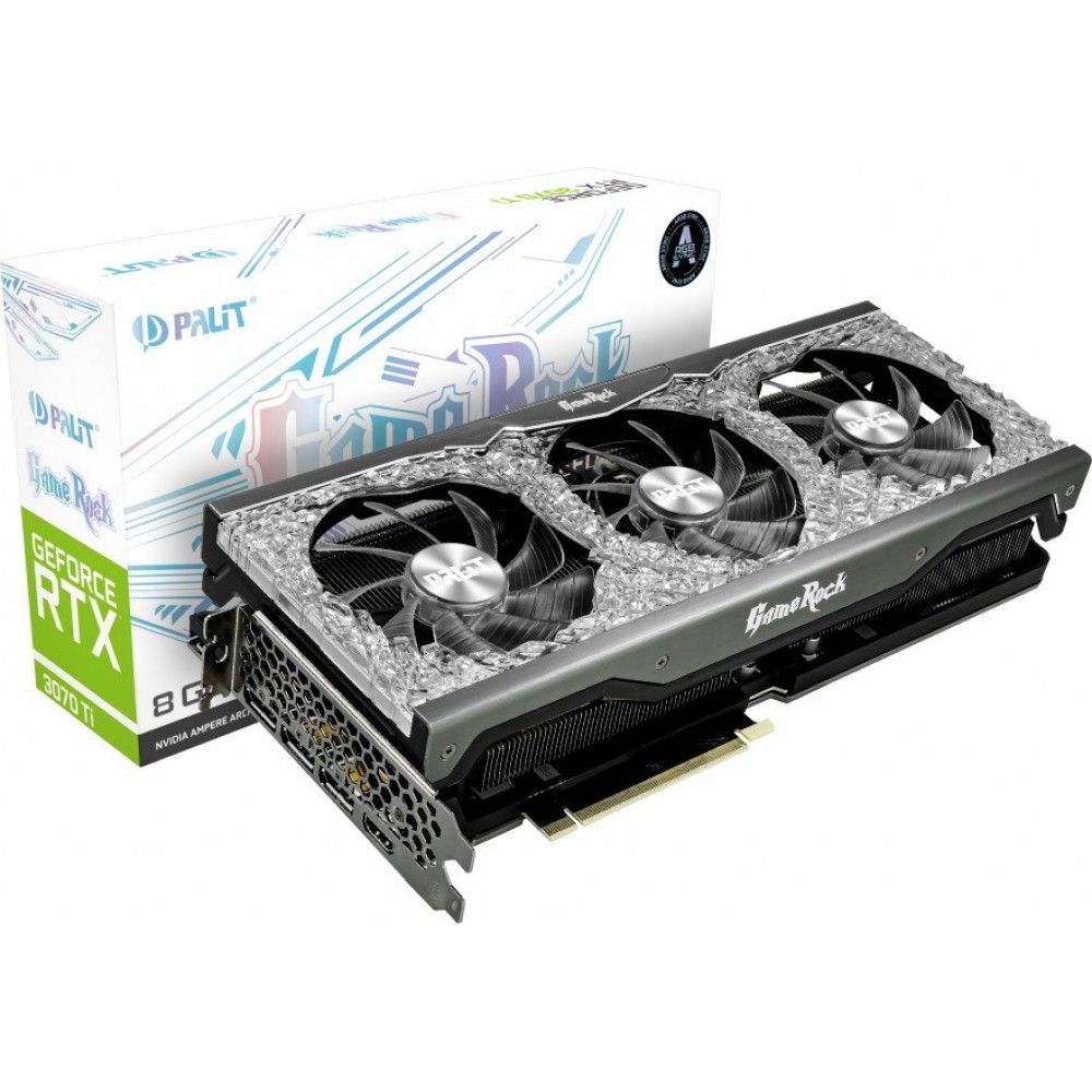 Видеокарта Palit GeForce RTX 3070 Ti GameRock (NED307T019P2-1047G)