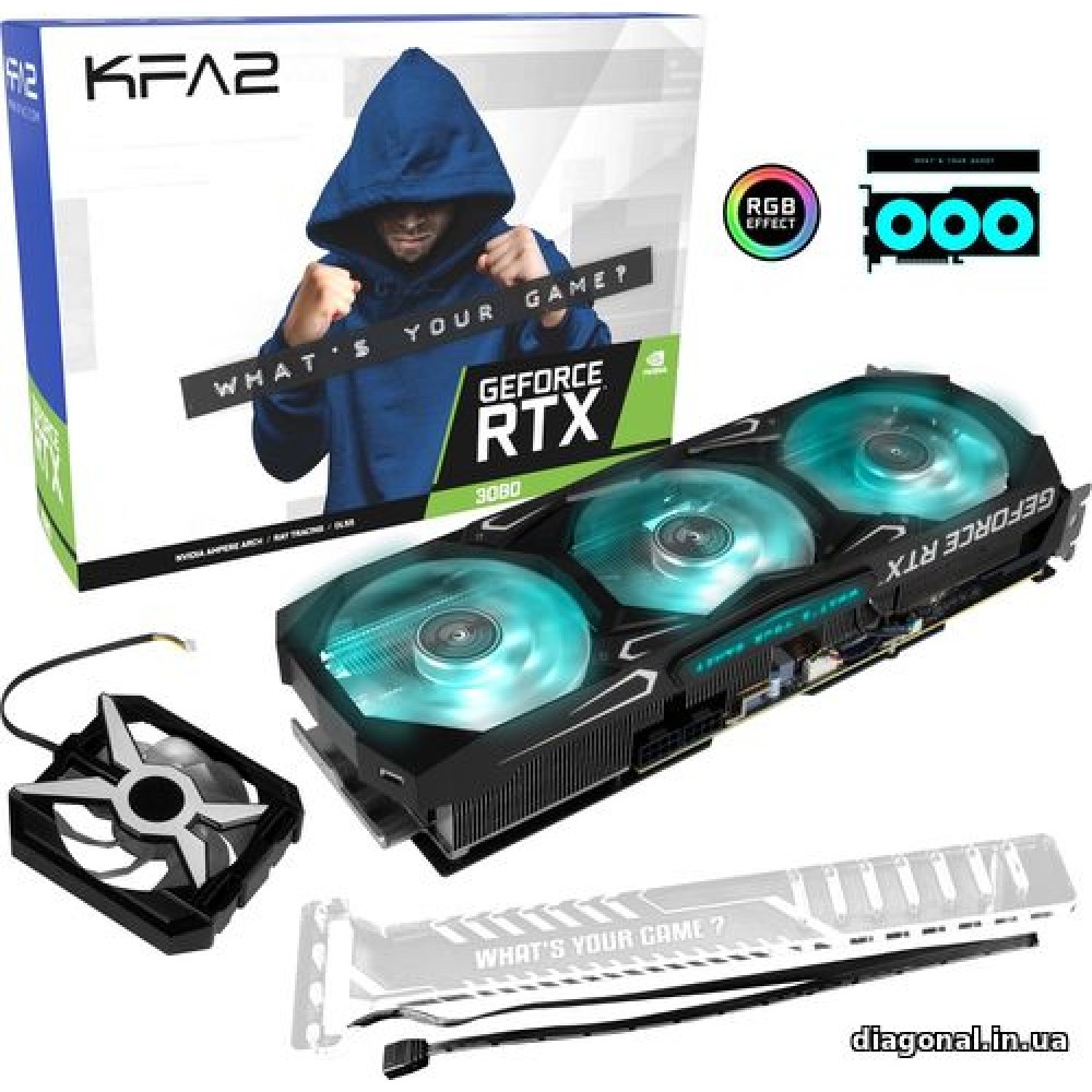 Видеокарта KFA2 GeForce RTX 3080 SG