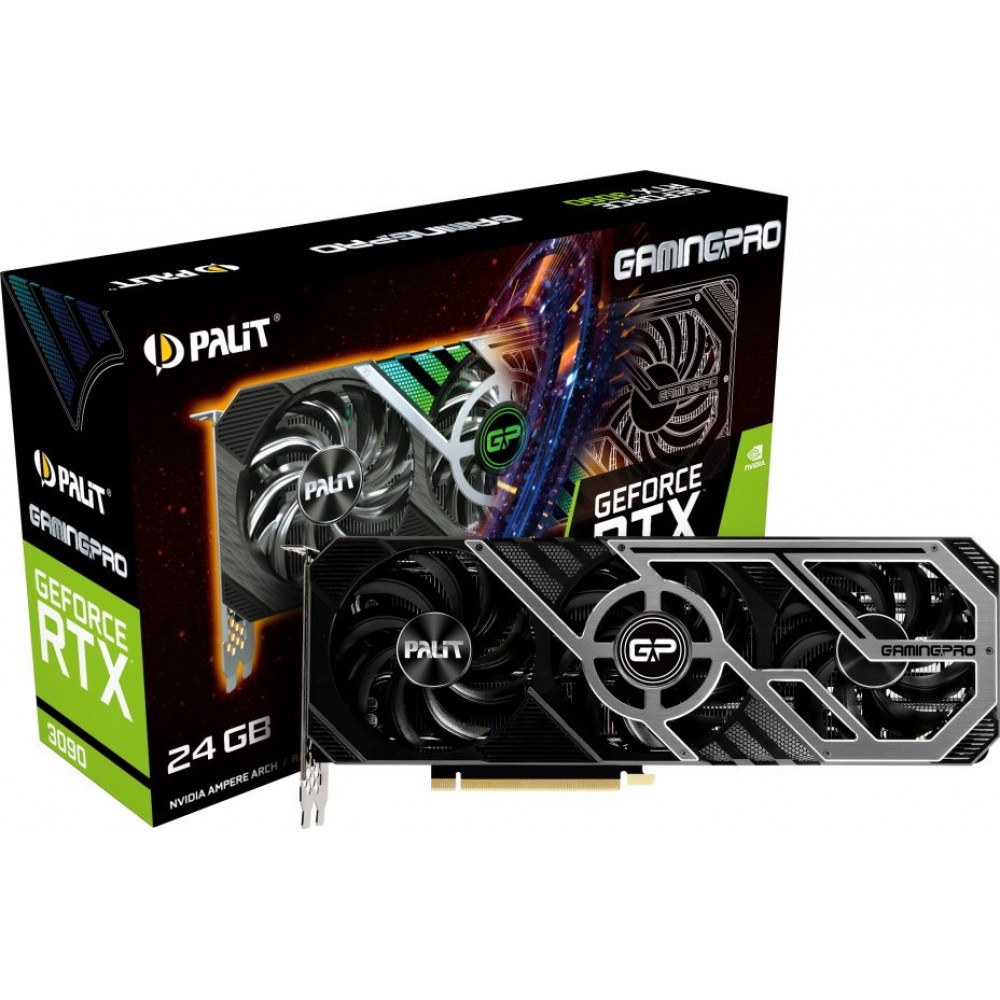 Видеокарта Palit GeForce RTX 3090 GamingPro