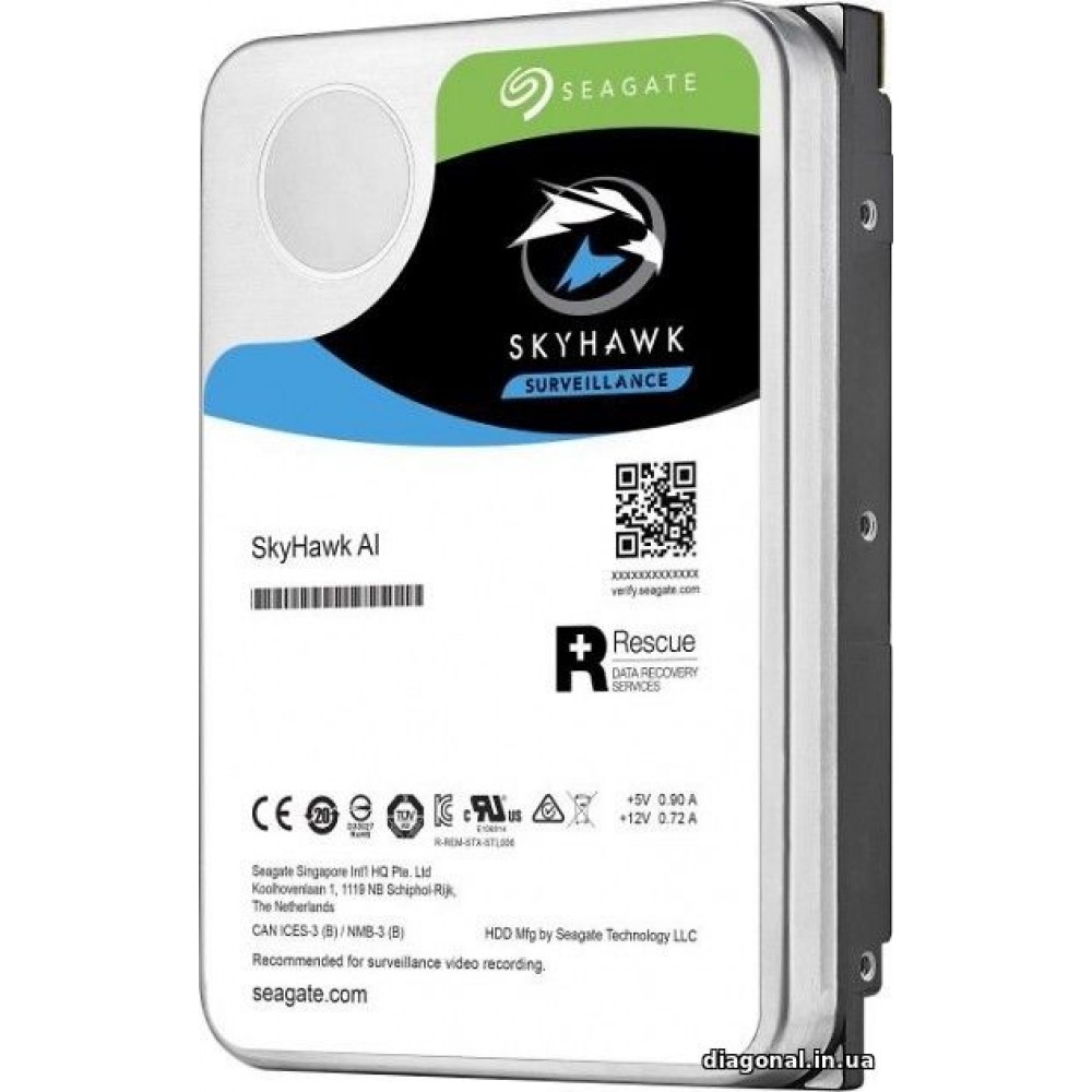 Жесткий диск Seagate SkyHawk AI 12 TB (ST12000VE001)