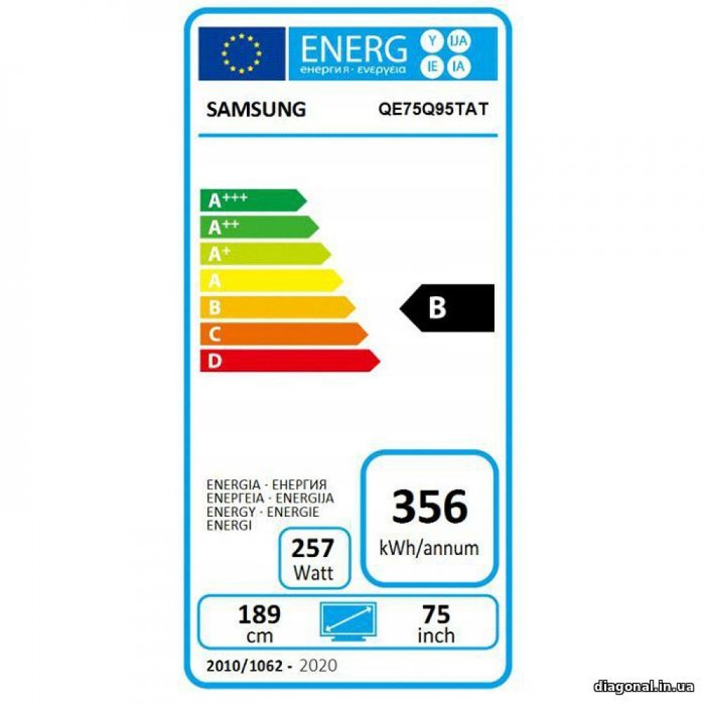 Телевізор Samsung QE-75Q95TA