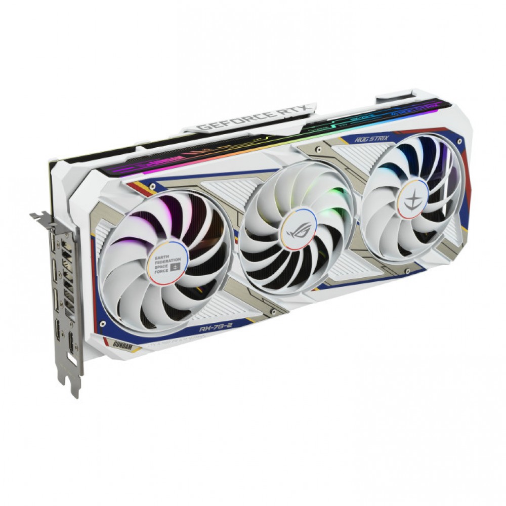 Видеокарта Asus GeForce RTX3080 ROG STRIX GUNDAM