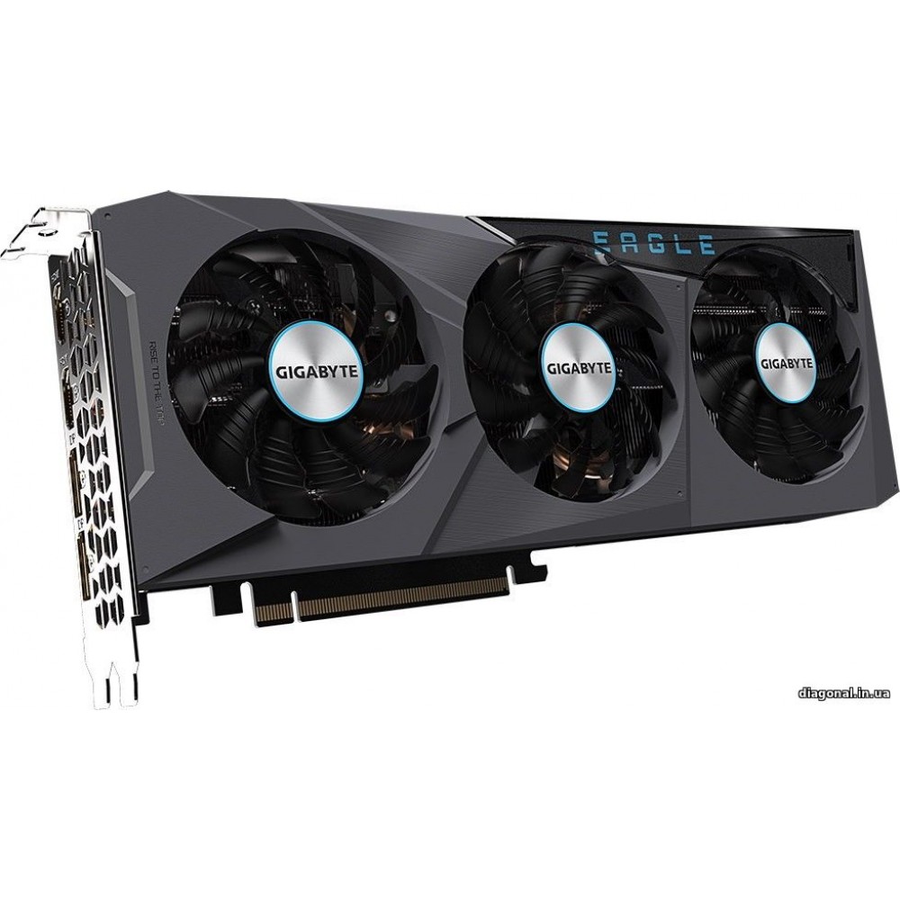 Видеокарта Gigabyte Radeon RX 6700 XT EAGLE 12G (GV-R67XTEAGLE-12GD)