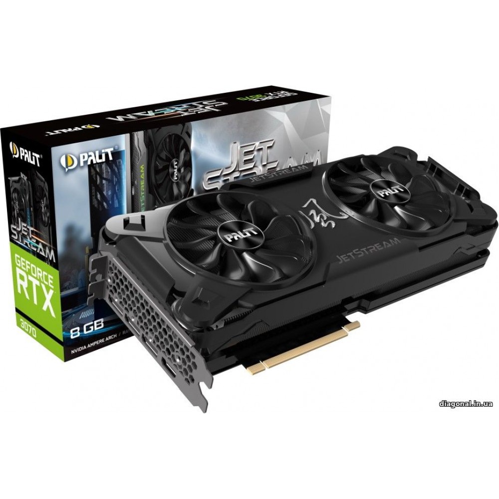 Видеокарта Palit GeForce RTX 3070 JetStream