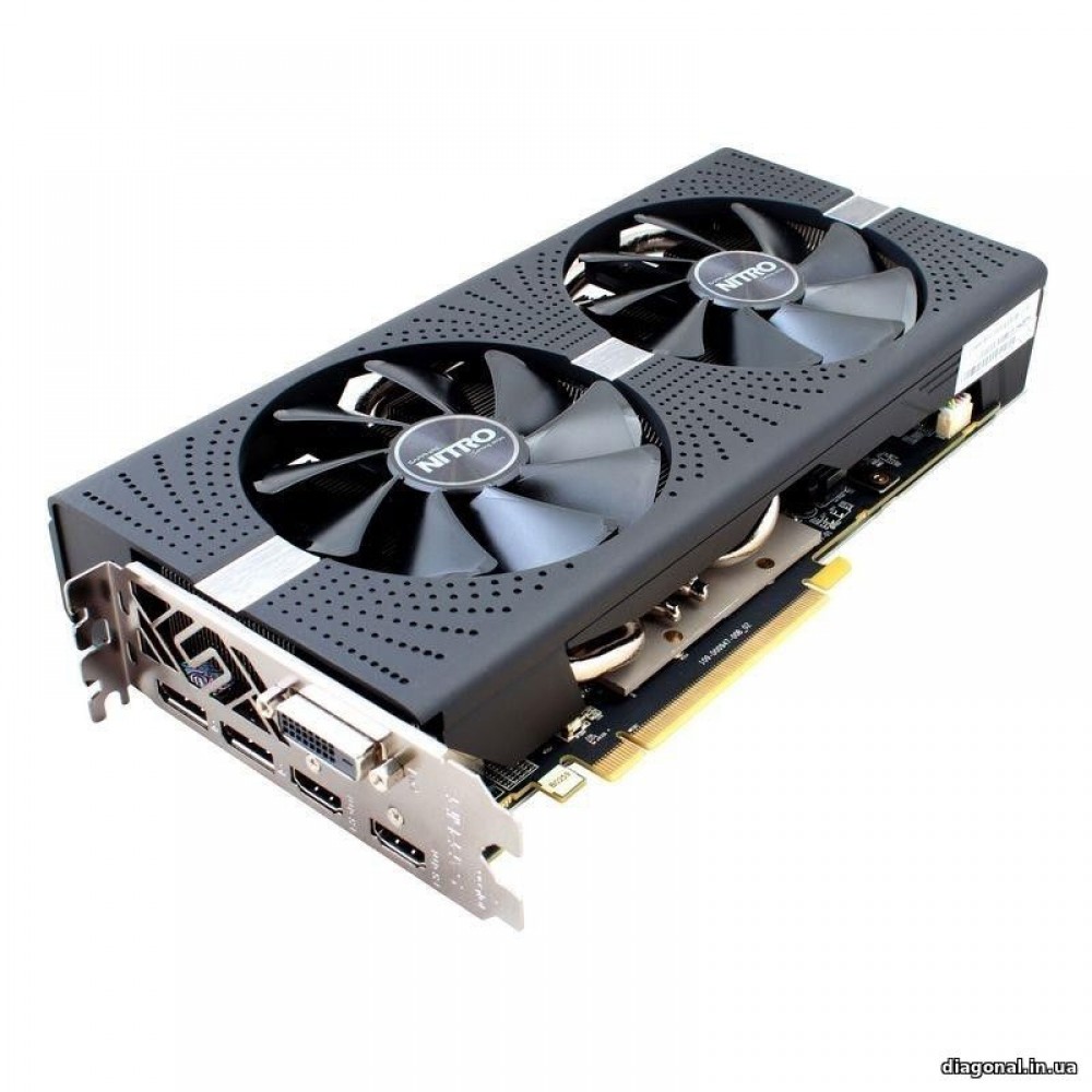 Видеокарта Sapphire Radeon RX 580 NITRO + 4GB GDDR5 256bit (11265-31-20G)