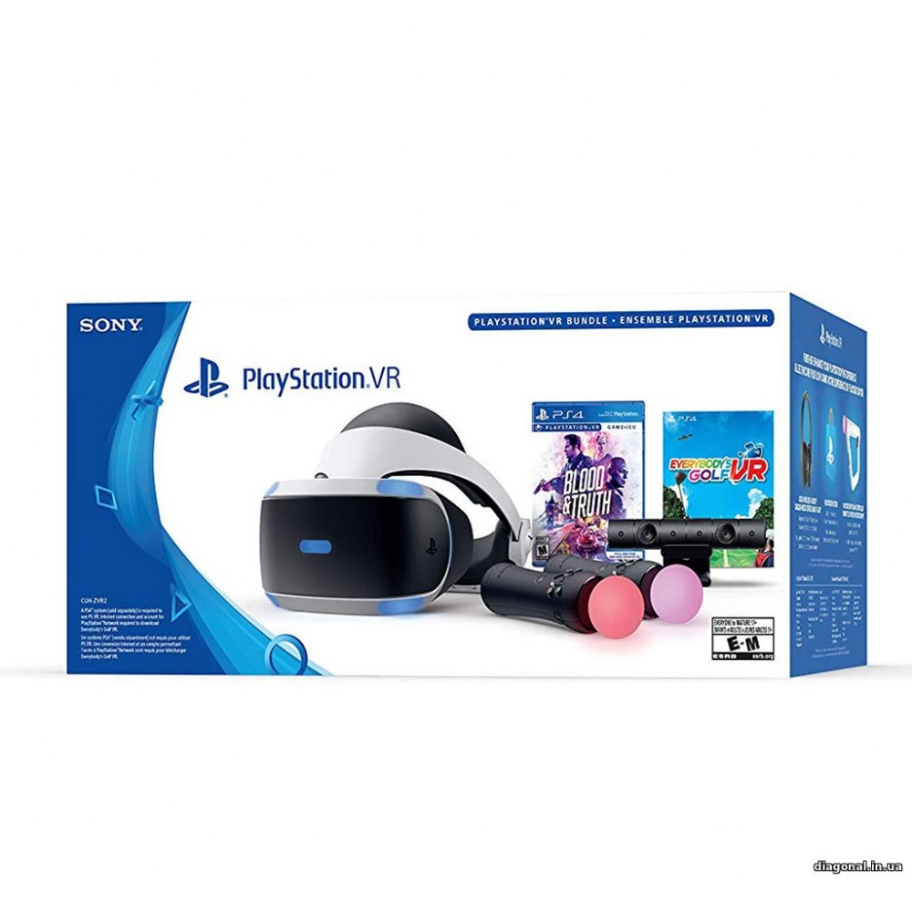 Комплект PlayStation VR Blood & Truth and Everybody’s Golf VR Bundle