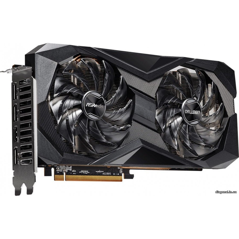 Видеокарта ASRock Radeon RX 6700 XT Challenger D 12GB (RX6700XT CLD 12G)