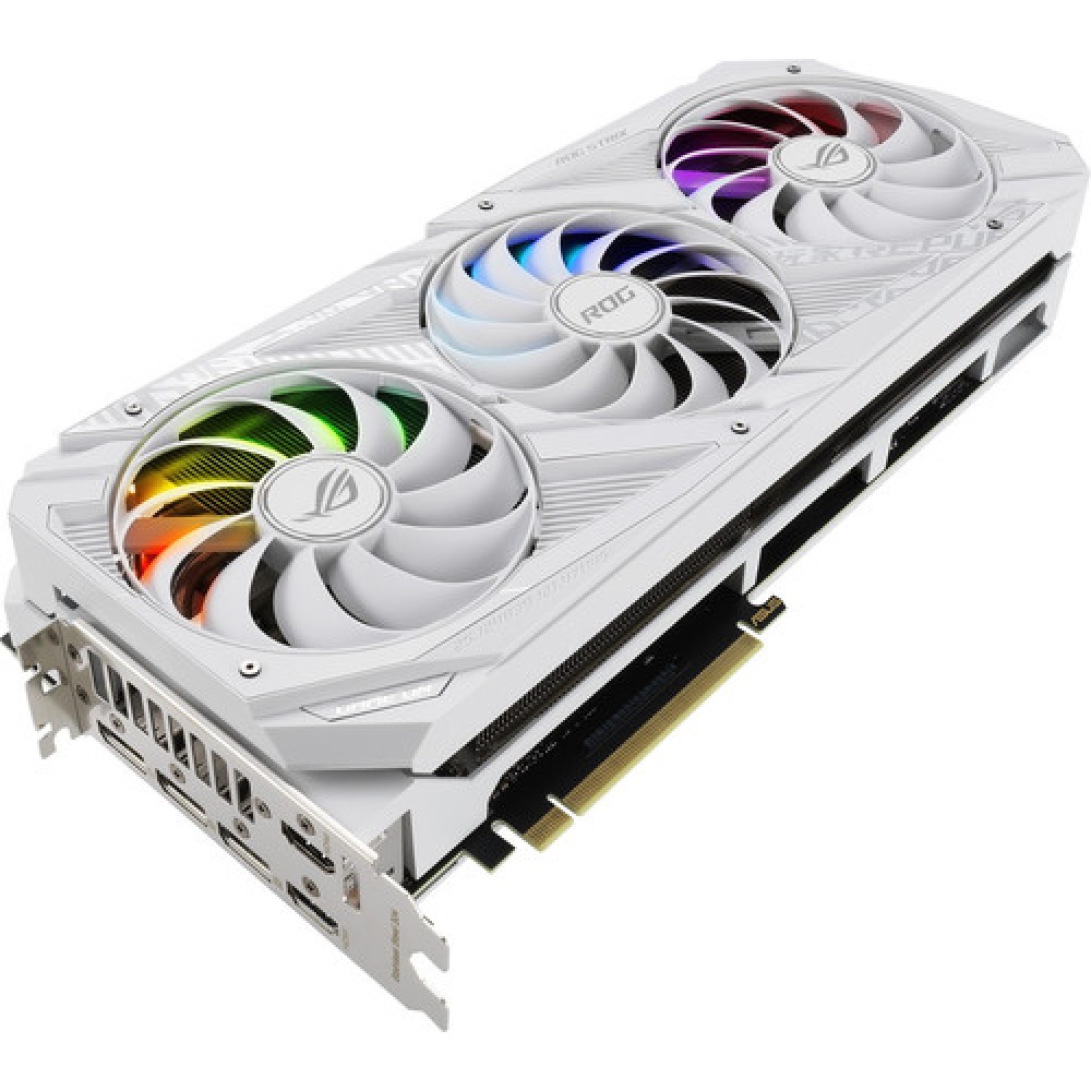 Видеокарта Asus GeForce RTX 3080 ROG Strix V2 White LHR