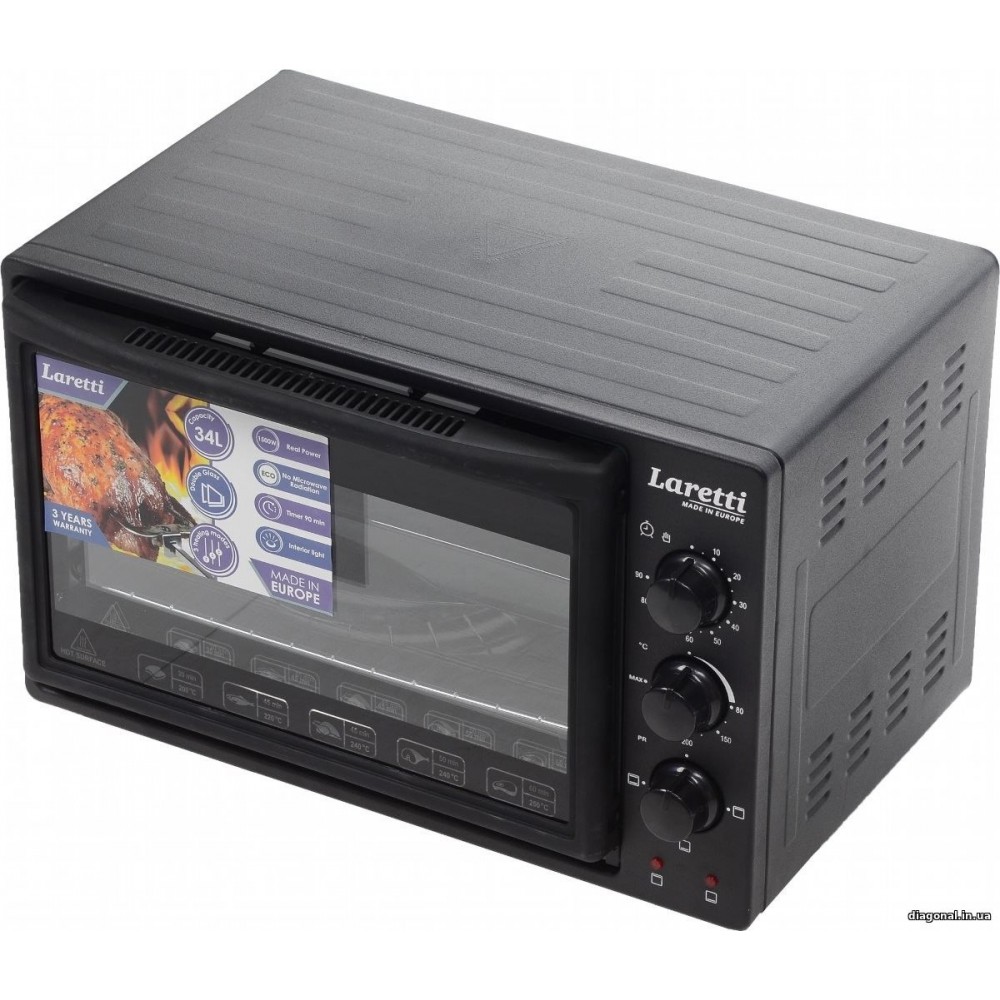 Електродуховка Laretti LR-EC3404