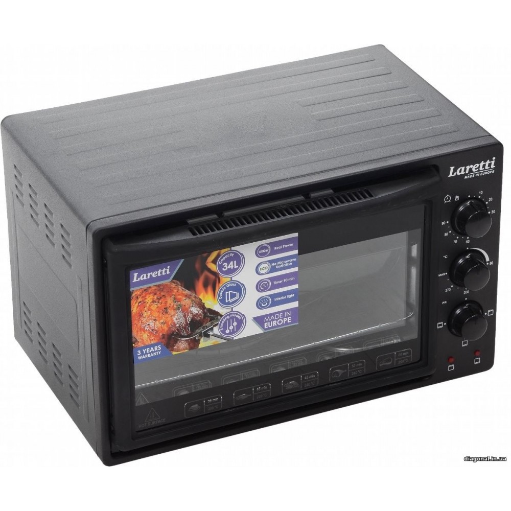 Електродуховка Laretti LR-EC3404
