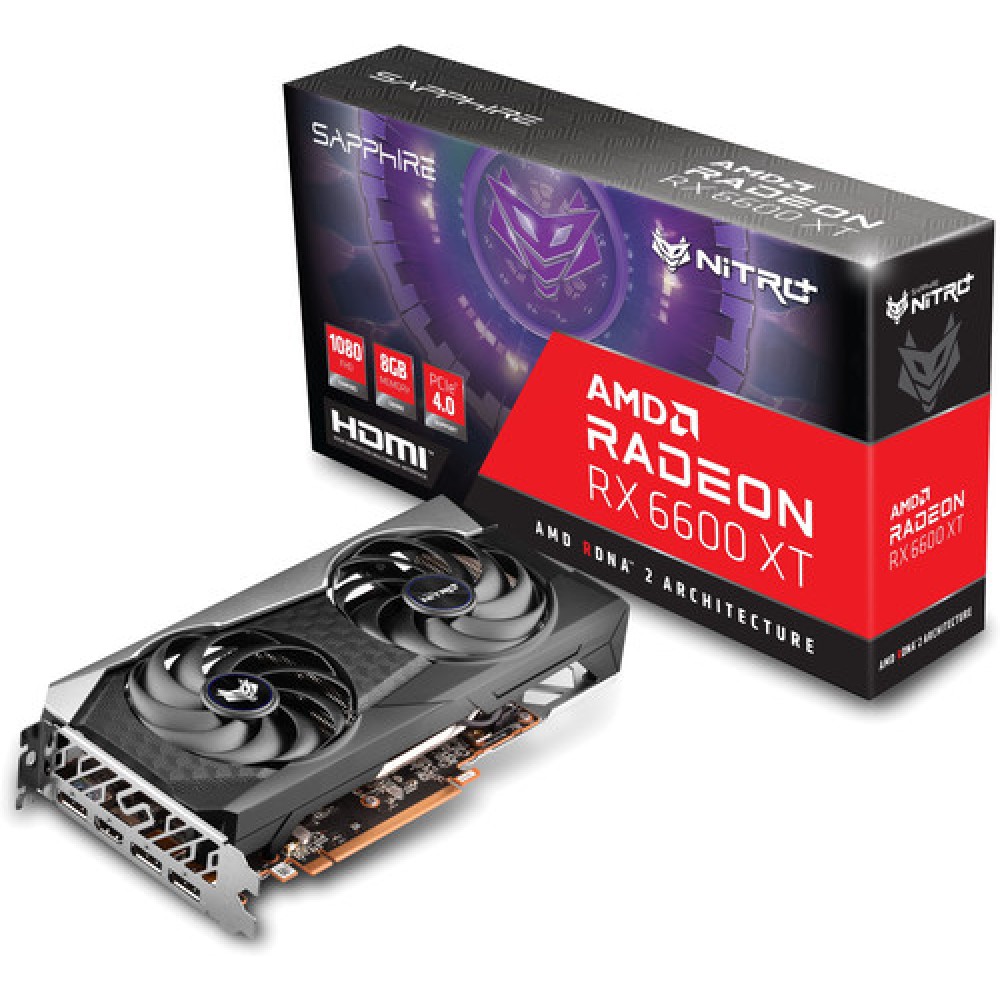 Видеокарта Sapphire Radeon RX 6600 XT NITRO+