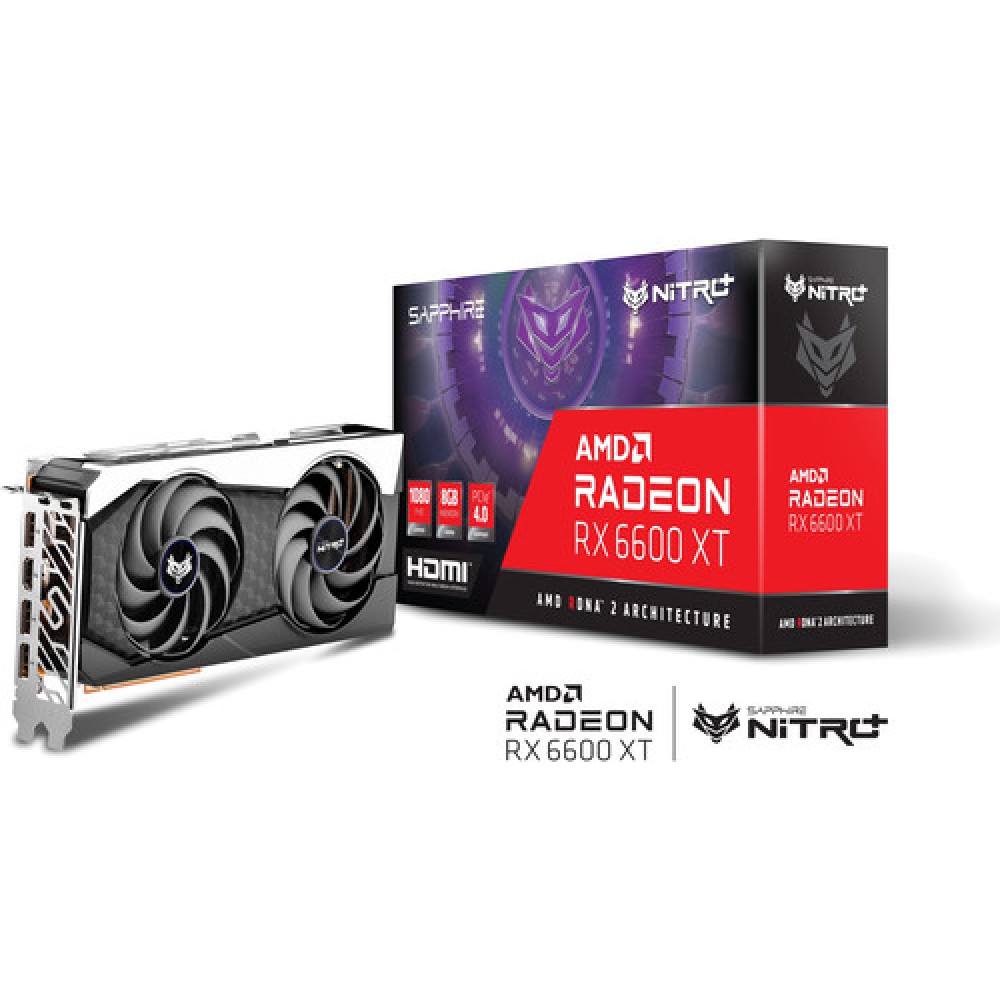 Видеокарта Sapphire Radeon RX 6600 XT NITRO+