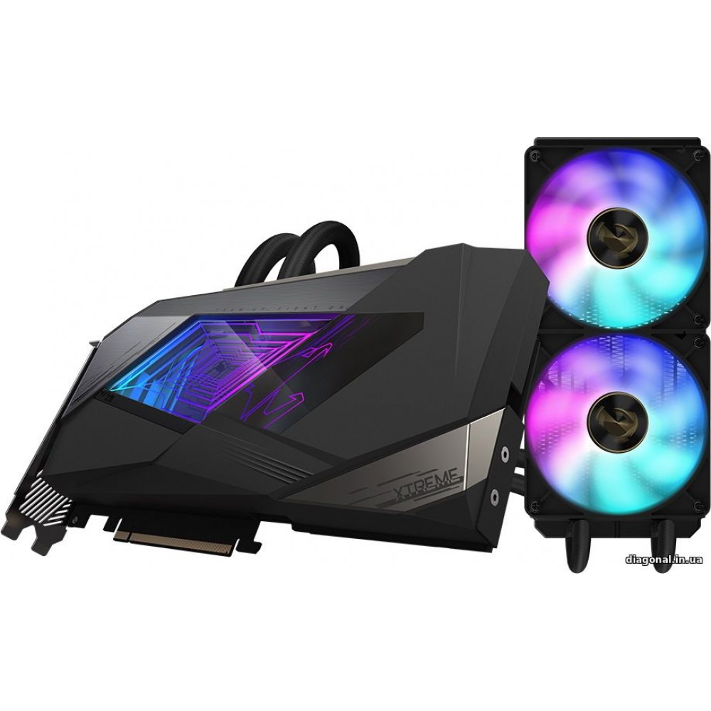 Видеокарта Gigabyte GeForce RTX 3090 AORUS XTREME WATERFORCE 24G