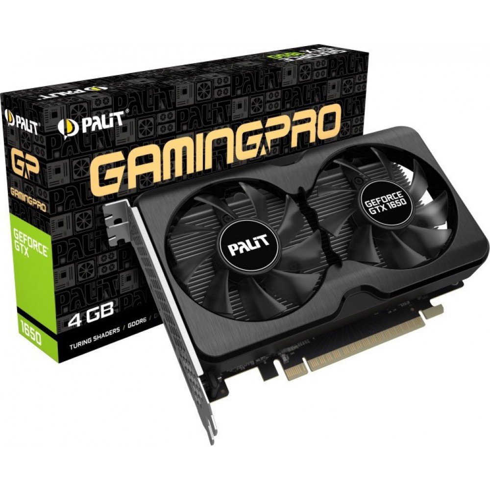 Видеокарта Palit GeForce GTX 1650 4 GB Gaming Pro