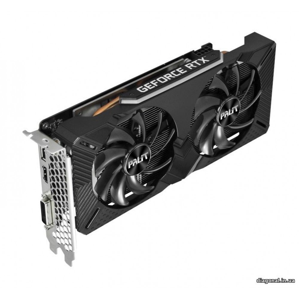 Видеокарта Palit GeForce RTX 2060 Dual (NE62060018J9-1160A)