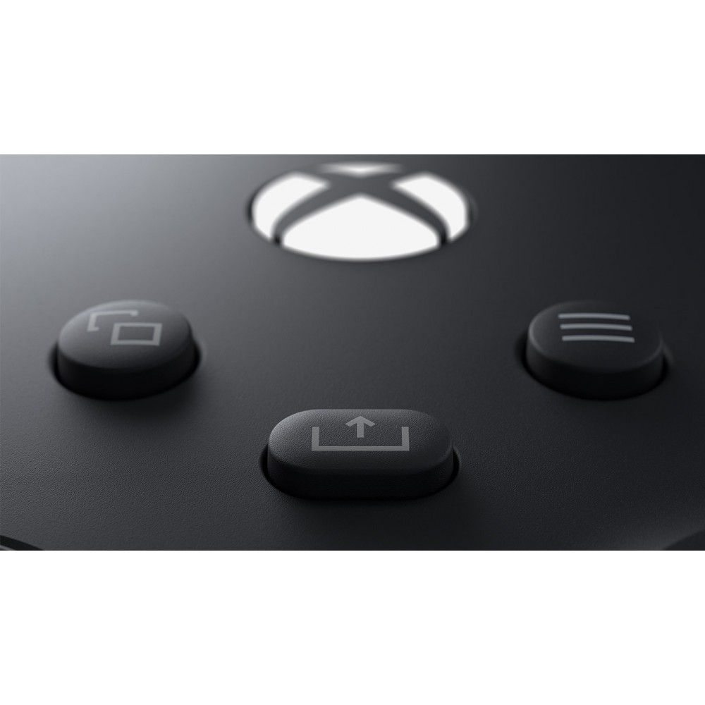 Геймпад Microsoft Xbox Series X S Wireless Controller Carbon Black (XOA-0005, QAT-00001)