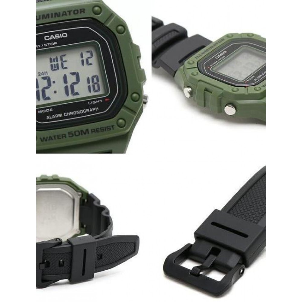 Годинник Casio Standard Digital W-218H-3AVEF