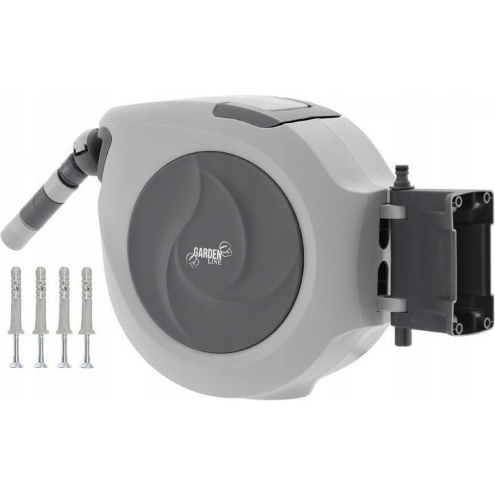 Котушка зі шлангом Gardena Roll-Up XL Automatic настінна 20 м ZHO9722