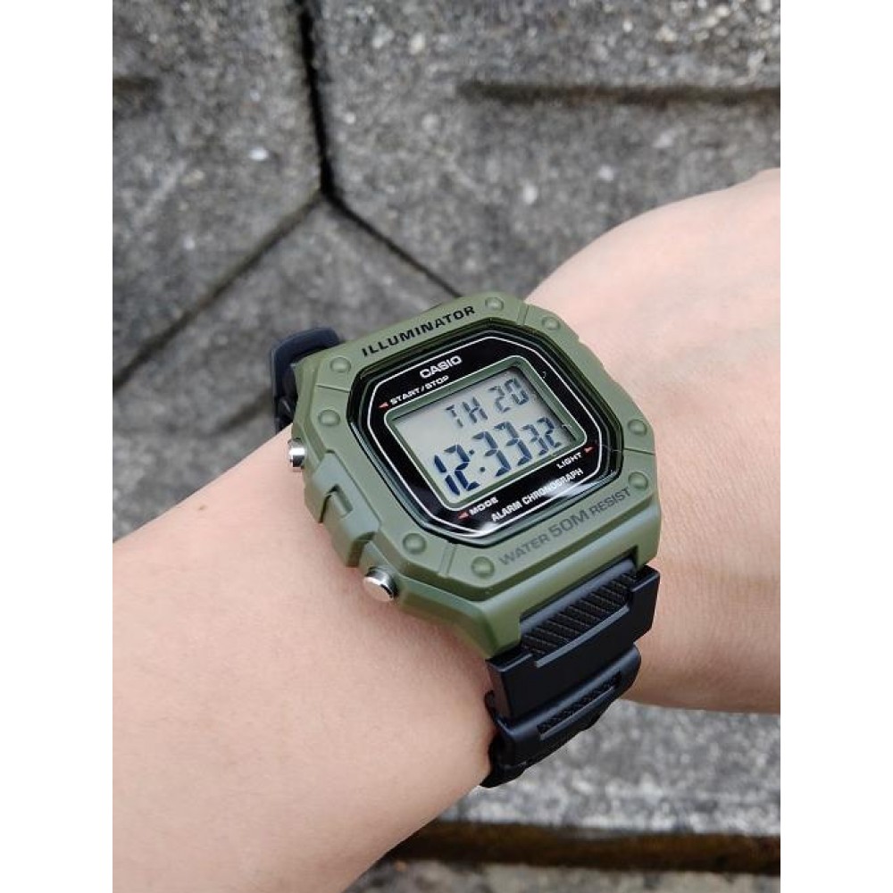 Годинник Casio Standard Digital W-218H-3AVEF