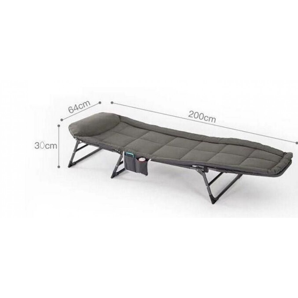 Розкладне туристичне ліжко з регулюванням спинки 200х64х30 см Bass Polska BH 31005