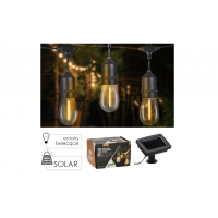 Сонячна гірлянда 10 LED 6 М ТЕПЛИЙ БІЛИЙ  Garden Line SOL3675