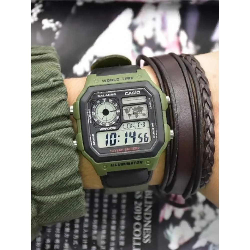 Годинник Casio Standard Digital AE-1200WHB-3B