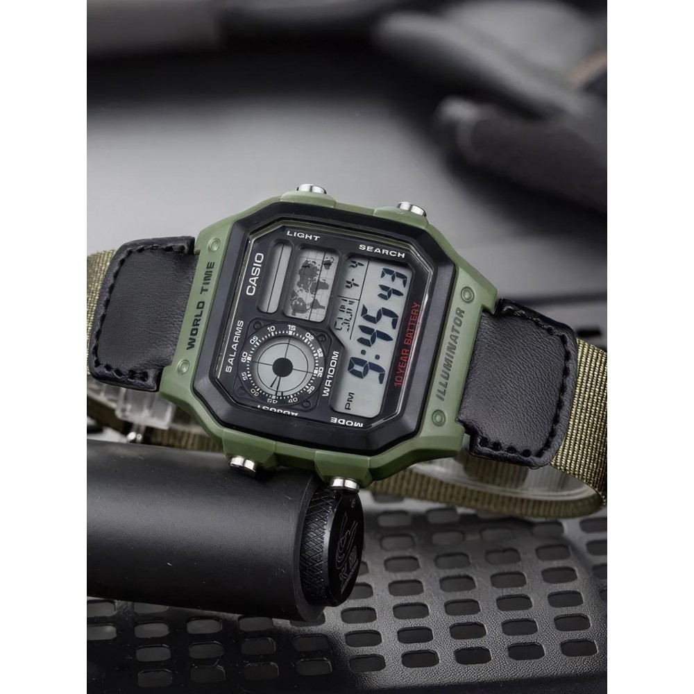 Годинник Casio Standard Digital AE-1200WHB-3B