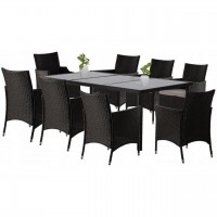 Комплект, набір садових меблів для саду, тераси, балкону Garden Line ABI3654 коричневий