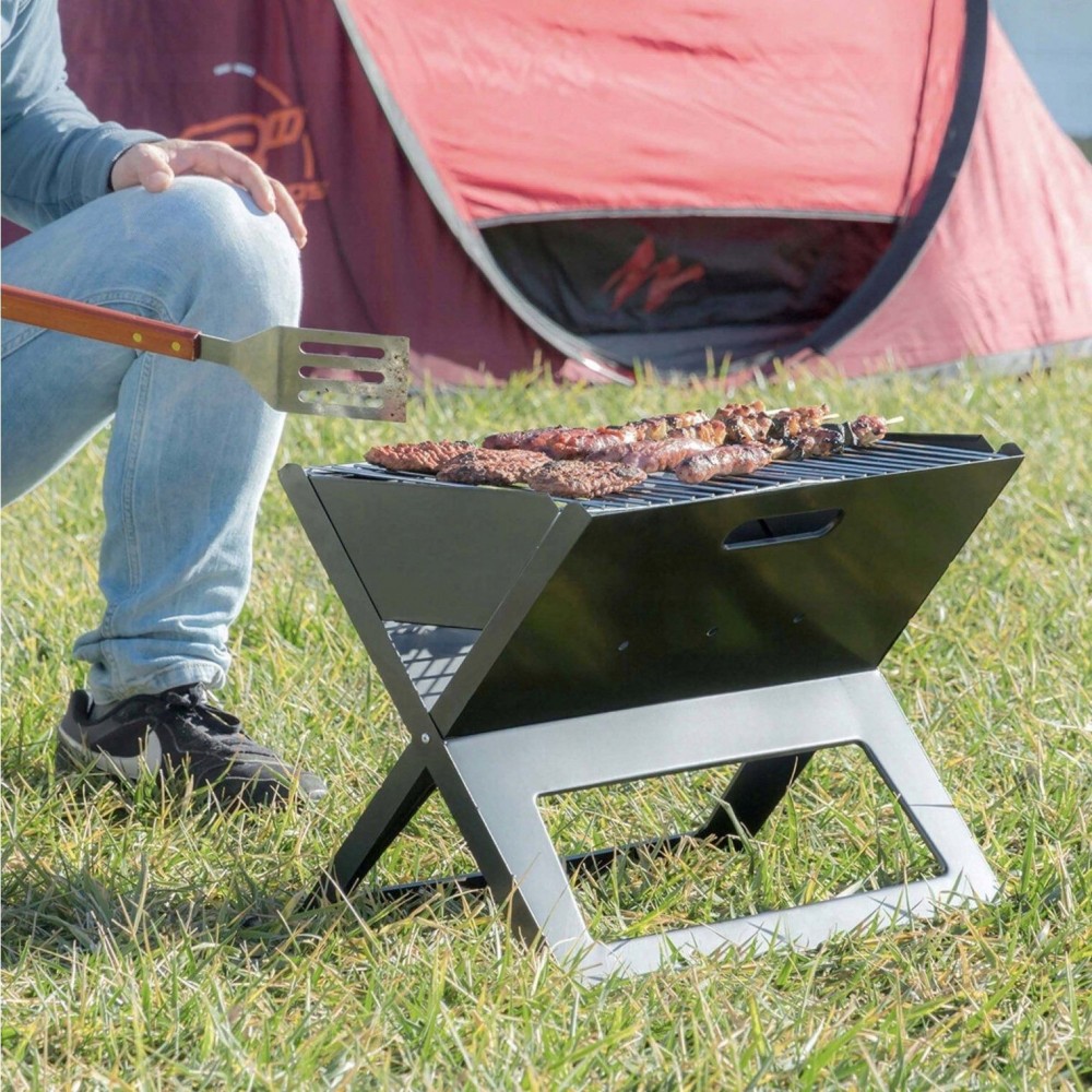 Складаний вугільний гриль Garden Line BBQ4858 Чорний