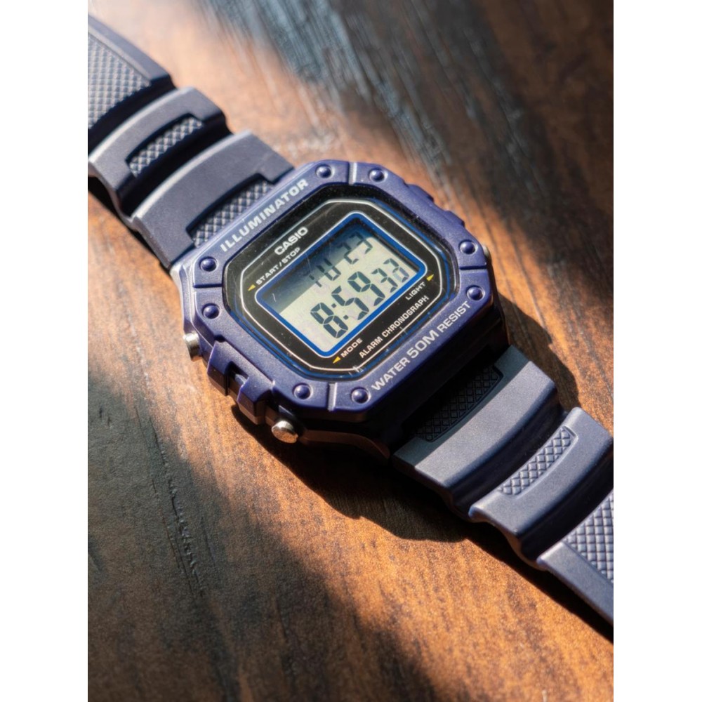 Чоловічий годинник Casio Standard Digital W-218H-2AVEF