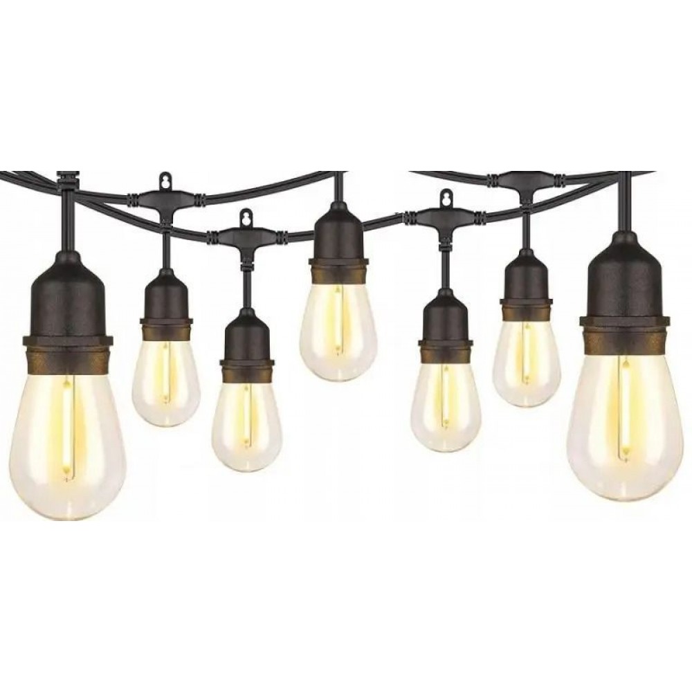 Декоративна гірлянда Garden Line 15 LED 15 м Теплий-білий SOL1267
